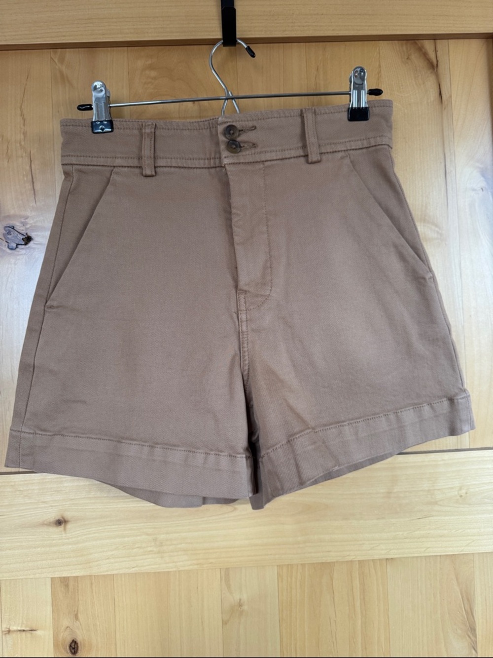 Tan Everlane Shorts